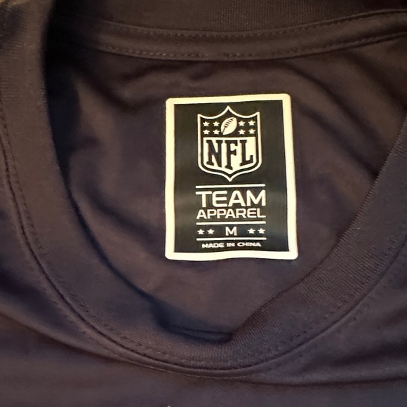 NFL Seattle Seahawks Navy and Lime Tee - Picture 3 of 7